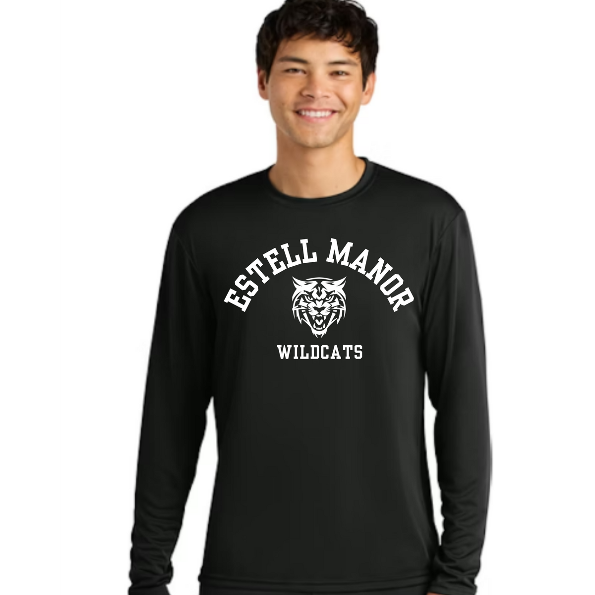 Estell Manor Wildcats Longsleeve Performance Shirt