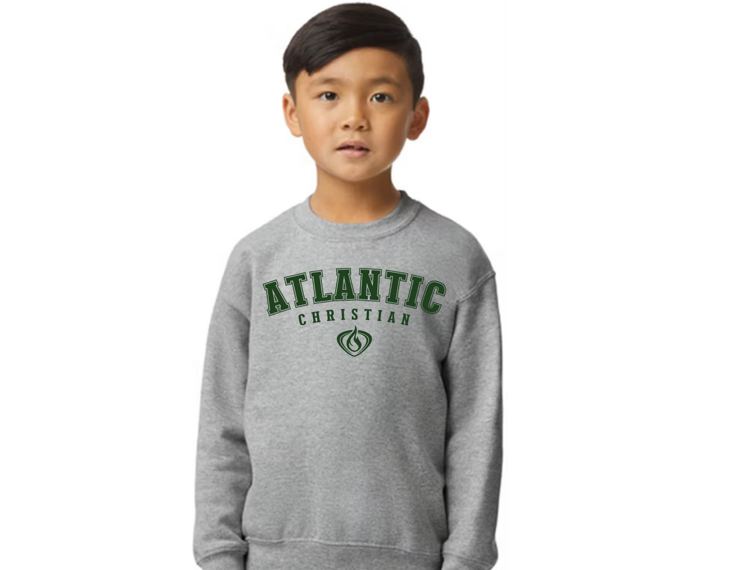 2026 Design 1 - ACS Uniform-Approved Crew Sweatshirt - Available in Gray, Black and Dark Green