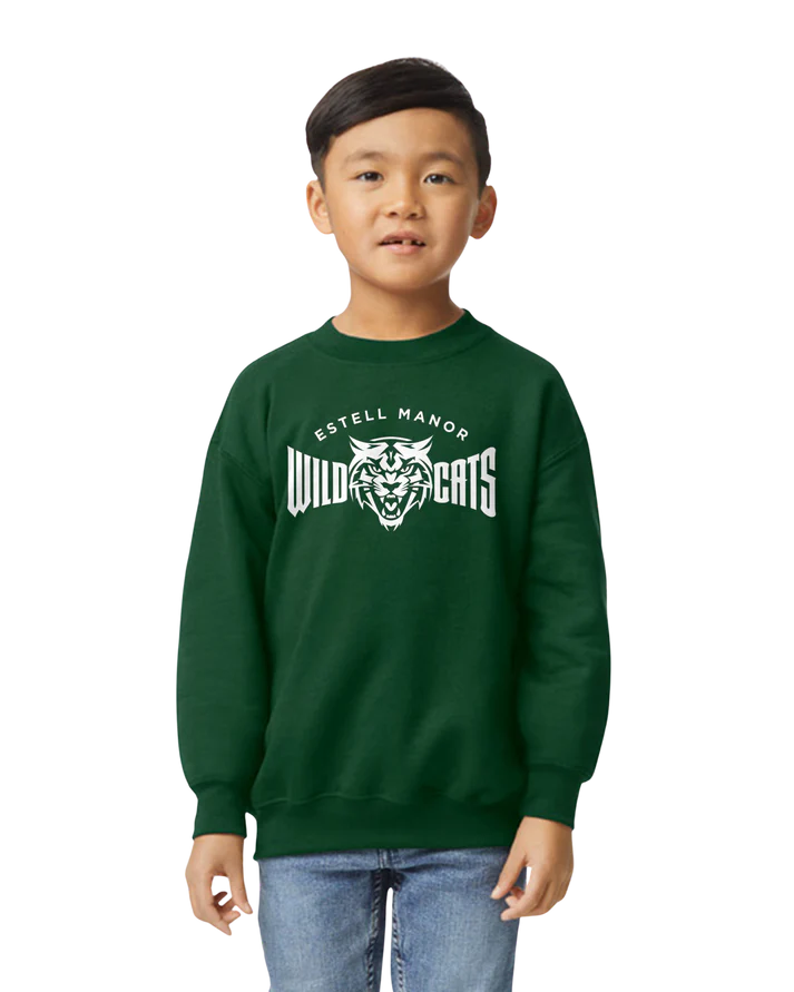 Wildcats Heavy Blend Fleece Crew